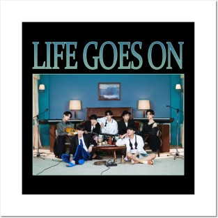 BTS - life goes on BE Posters and Art